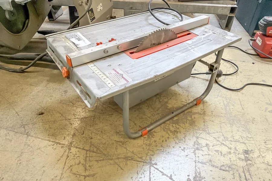 Elektrische tafelcirkelzaag T.I.P. TS8