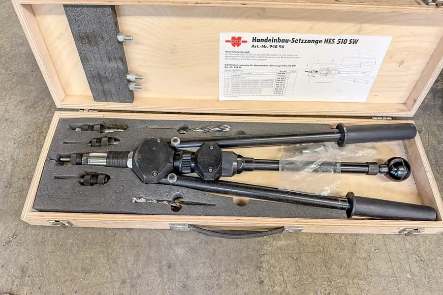 Hand crimping tool Würth HES 510 SW