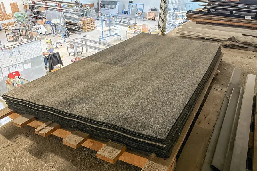 Lot de tapis en caoutchouc
