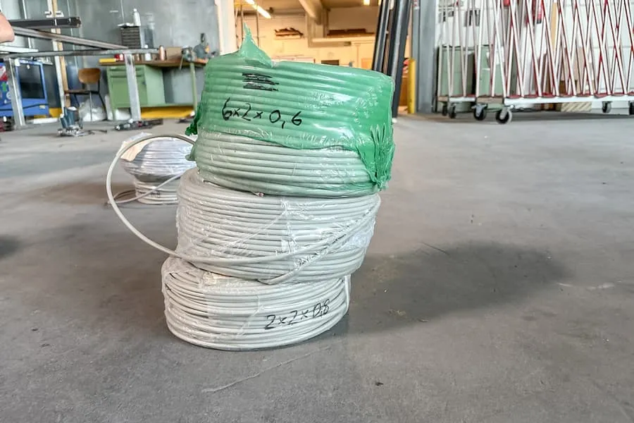 Lot of various cables