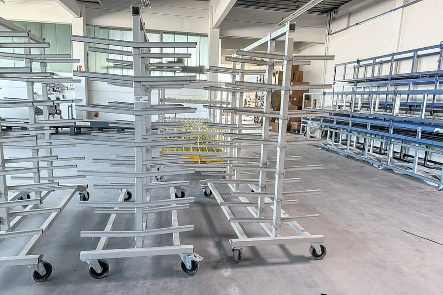 3-tier transport trolley