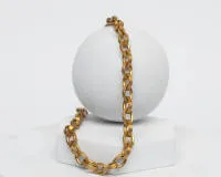 Łańcuszek, złoto żółte 14kt, splot binder, ok. 60,6 g, dł. ok. 45 cm