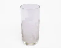 Vase, Arno Breker (1900 Elberfeld - 1991 Düsseldorf), verre, décor gravé, représentation antique, signé et gravé sur le vase Arno Breker 1987, 22 cm de haut, fines rayures.