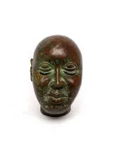 Groot hoofd, Benin, Afrika, ca. 38 cm hoog