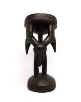 Houten kruk, Pende, Congo, Afrika, ca. 52 cm hoog
