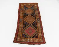 Kasak, Kaukasus, antik, Pflanzenfarben, ca. 2.90 x 1.14 m