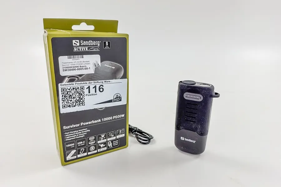 Powerbank Sandberg Survivor 10000 PD30W