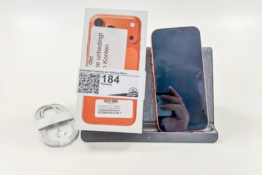 Smartphone Apple iPhone 17 Pro Max, 256 Go