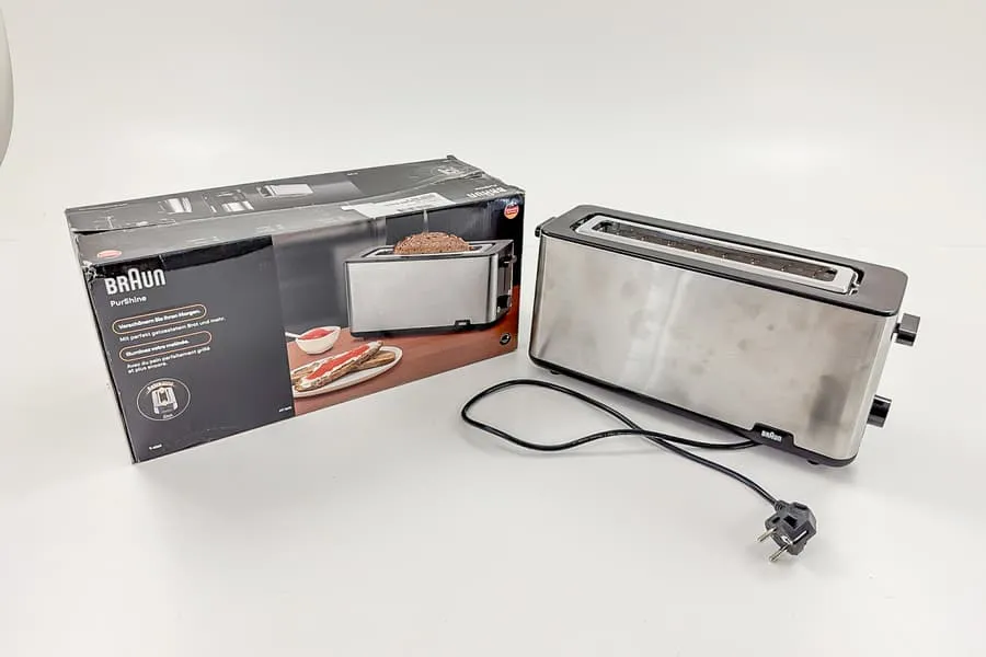 Тостер BRAUN HT 1610 BK