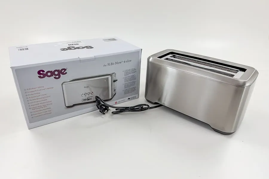 4-Scheiben-Toaster Sage Appliances the "A Bit More"