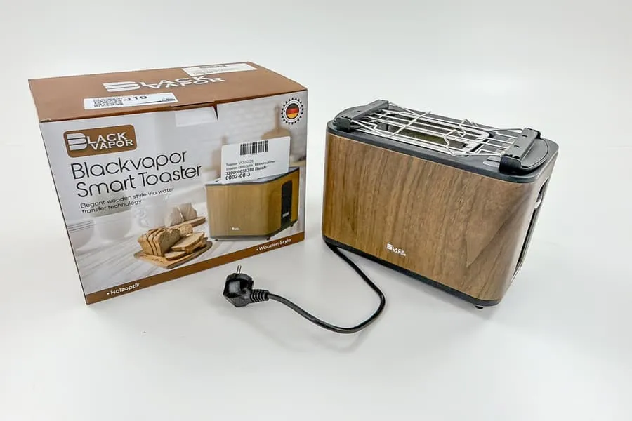 Toster Blackvapor Toaster imitacja drewna, model – BV10482