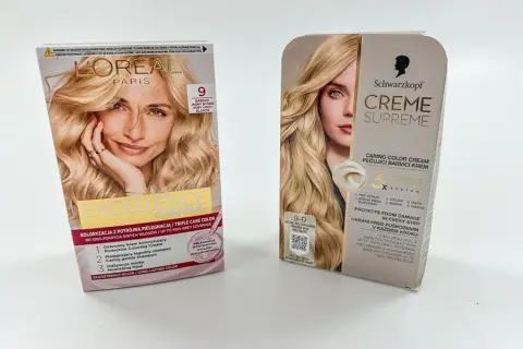 Lot of hair dyes L'OREAL / Schwarzkopf