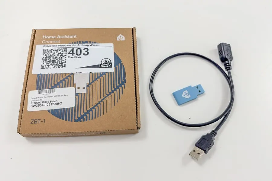 Smart home hub accessory Home Assistant Connect ZBT-1
