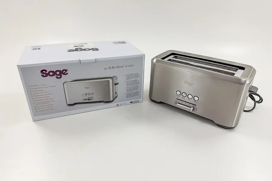4-Scheiben-Toaster Sage Appliances the "A Bit More"