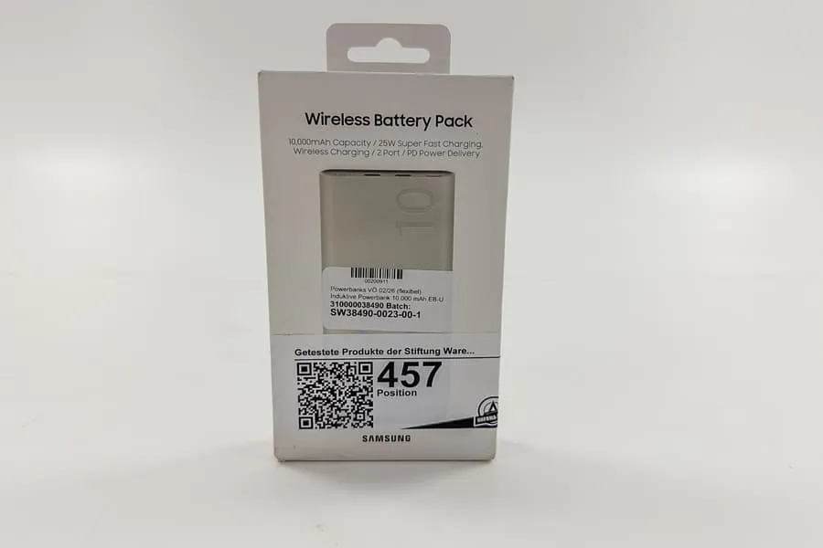 Внешний аккумулятор Samsung Wireless Battery Pack 10.000 мАч