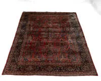 Amerikanischer Sarough, Iran, 1. Hälfte 20. Jh., ca. 3.48 x 2.70 m, fleckig