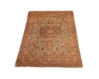 Kork-Isfahan, Iran, alt, sehr feine Knüpfung, ca. 2.06 x 1.40 m