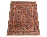 Cork Keschan, Iran, old, very fine weave, approx. 2.08 x 1.30 m