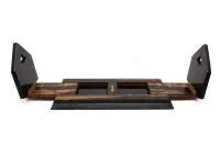 Uitschuifbare boekensteun, Carlisle & Watts, Edinburgh, 1860-1890, geëboniseerd met wortelhoutfineer, 60 x 17,5 x 20 cm