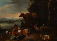 Probablement maître flamand du début du XVIIIe siècle,