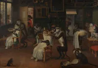 Teniers, Abraham (1629 Antwerp - 1670 Antwerp), copy after
