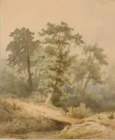 Hartung III, Heinrich (1851 Koblenz - 1919 Koblenz, studied under his father H. Hartung (II), landscape, genre and portrait painter active in Düsseldorf and Koblenz),