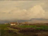 Hartung III, Heinrich (1851 Koblenz - 1919 Koblenz, studied under his father H. Hartung (II), landscape, genre and portrait painter active in Düsseldorf and Koblenz),