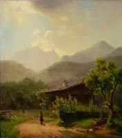 Artysta szkoły monachijskiej,