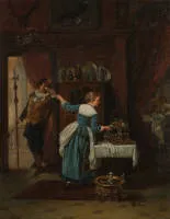 Stitz, Moritz (1843 - 1911, österreichischer Genremaler),