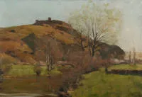 Gerhardinger, Constantin (1888 München - 1970 Törwang, Studium an der KA München bei Angelo Jank und Adolf Hengeler, Porträt- und Landschaftsmaler),