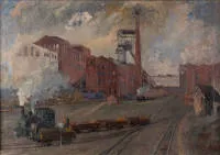 Industriemaler des frühen 20. Jahrhunderts,
