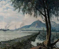 Lichtschlag, Willy (1897 Köln - 1981 Eitdorf/Sieg, deutscher Landschaftsmaler, Studium an der Kunstgewerbeschule Düsseldorf),