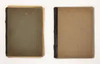 Rosenfeld, Eugen (1870 Bromberg - 1940 Prague), deux carnets de croquis, 32 x 24 cm chacun