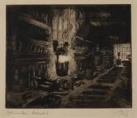 Steib, Josef (München 1898 - 1957 Cochem, Studium an der KA Düsseldorf, deutscher Landschaftsmaler, Aquarellist und Radierer),