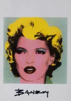 Banksy (né en 1974 à Bristol),