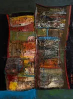 Bogomolov, Gleb Sergeyevich (1933 Leningrad - 2016 Sint-Petersburg, een van de belangrijkste kunstenaars van de Leningrad/Sint-Petersburgse undergroundscene tijdens de Sovjetperiode, een invloedrijke vertegenwoordiger van de officieuze cultuur van Leningrad in de...