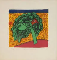 Corneille (Lüttich 1922 - 2010 Auvers-sur-Oise, eigentlich Corneille Guillaume van Berverloo, studierte in Lüttich, in Paris tätiger Künstler)