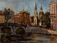 Lednev, Valery (geb. 1940 in Avdotyino, gilt als eine prägende Figur der zeitgenössischen russischen Kunstszene. Er hält den Titel des Volkskünstlers der Russischen Föderation),