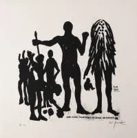 Penck, A.R. (Drezno 1939 - 2017 Zurych, wybitny artysta współczesny i ojciec Nowych Dzikości)
