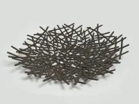 Schale aus 4 mm geschmiedetem Stahldraht #0018