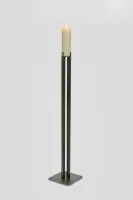 Candlestick, 117 cm. With irregular base plate #0403