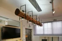 Tree trunk lamp "SylvaLume" #0901
