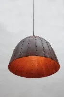 Rusty pendant lamp "Ferrum Aurea" #0902