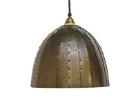 Goldkern No. 1 - Pendant light – interior gilded with metal leaf #0913
