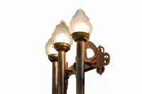 Three-flame wall light "Torch" #0916