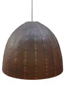 Enorme hanglamp van roestige staaldelen #0920