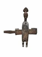 Slot van een Dogon graanschuurdeur, Mali #1001