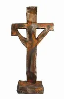 Kreuz aus geschweißtem Stahlblech #0126