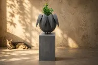 Hildrun - Gefäßskulptur mit Sockel #0212