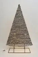 Grote kerstboom van staaldraad #0814